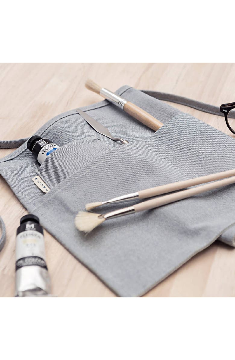 Meema Waist Apron, Alternate, color, Blue