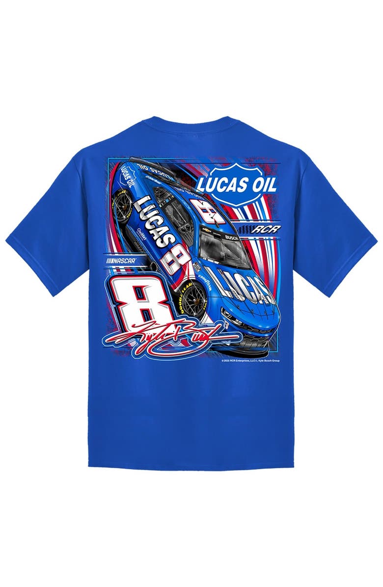 NASCAR Youth Richard Childress Racing Team Collection Royal Kyle Busch Car T-Shirt, Alternate, color, Royal