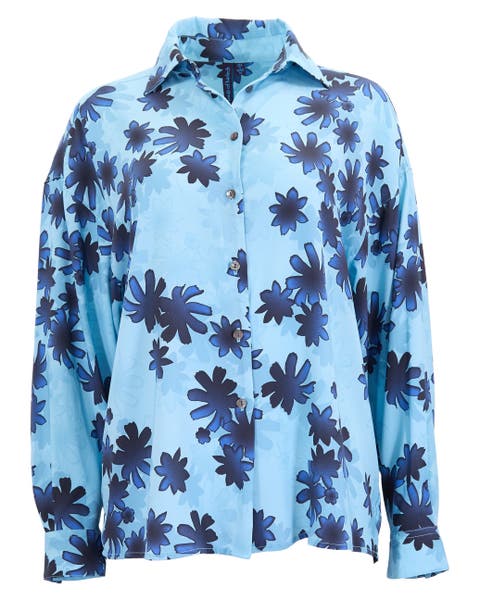 Sophie Silk Oversized Blouse