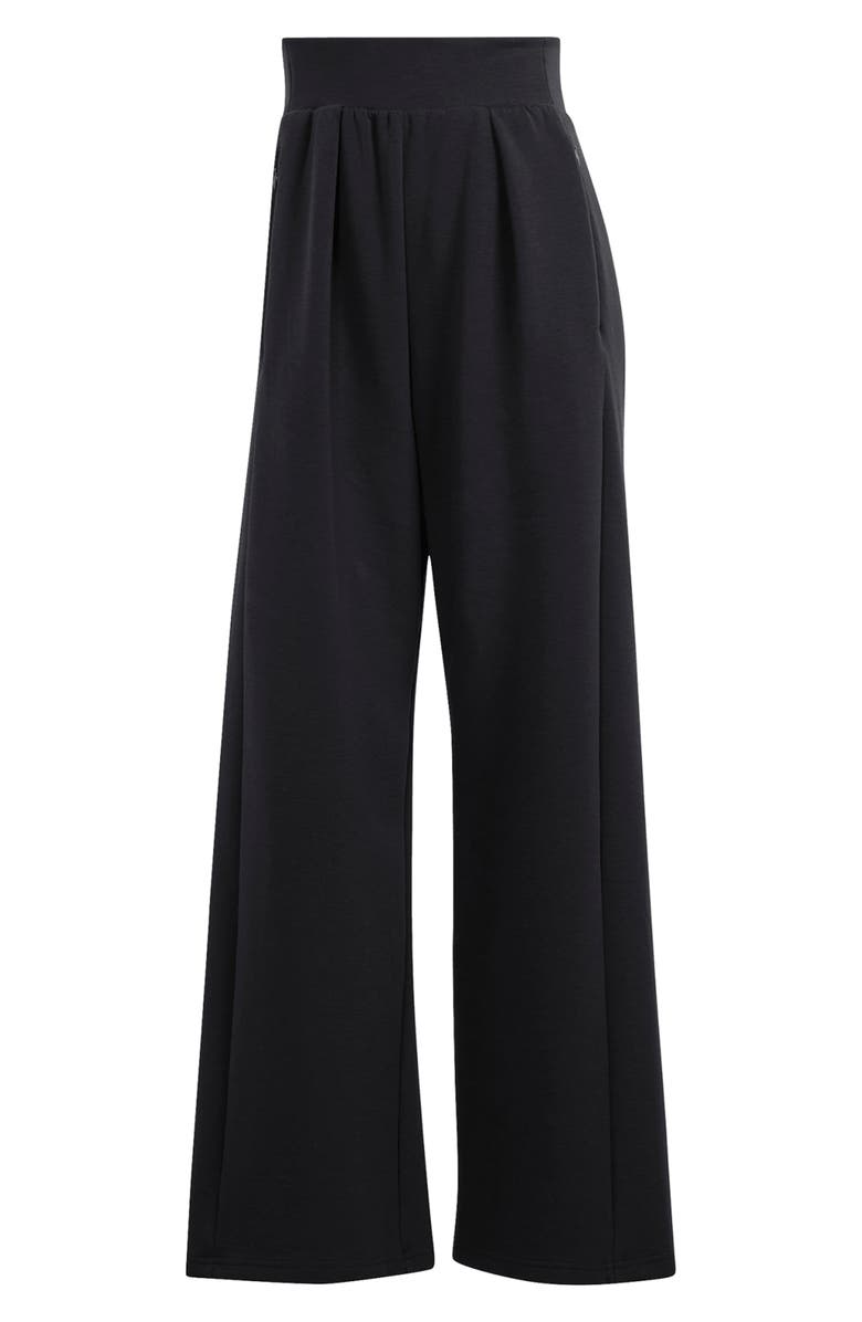 adidas Wide Leg Yoga Pants, Alternate, color, 