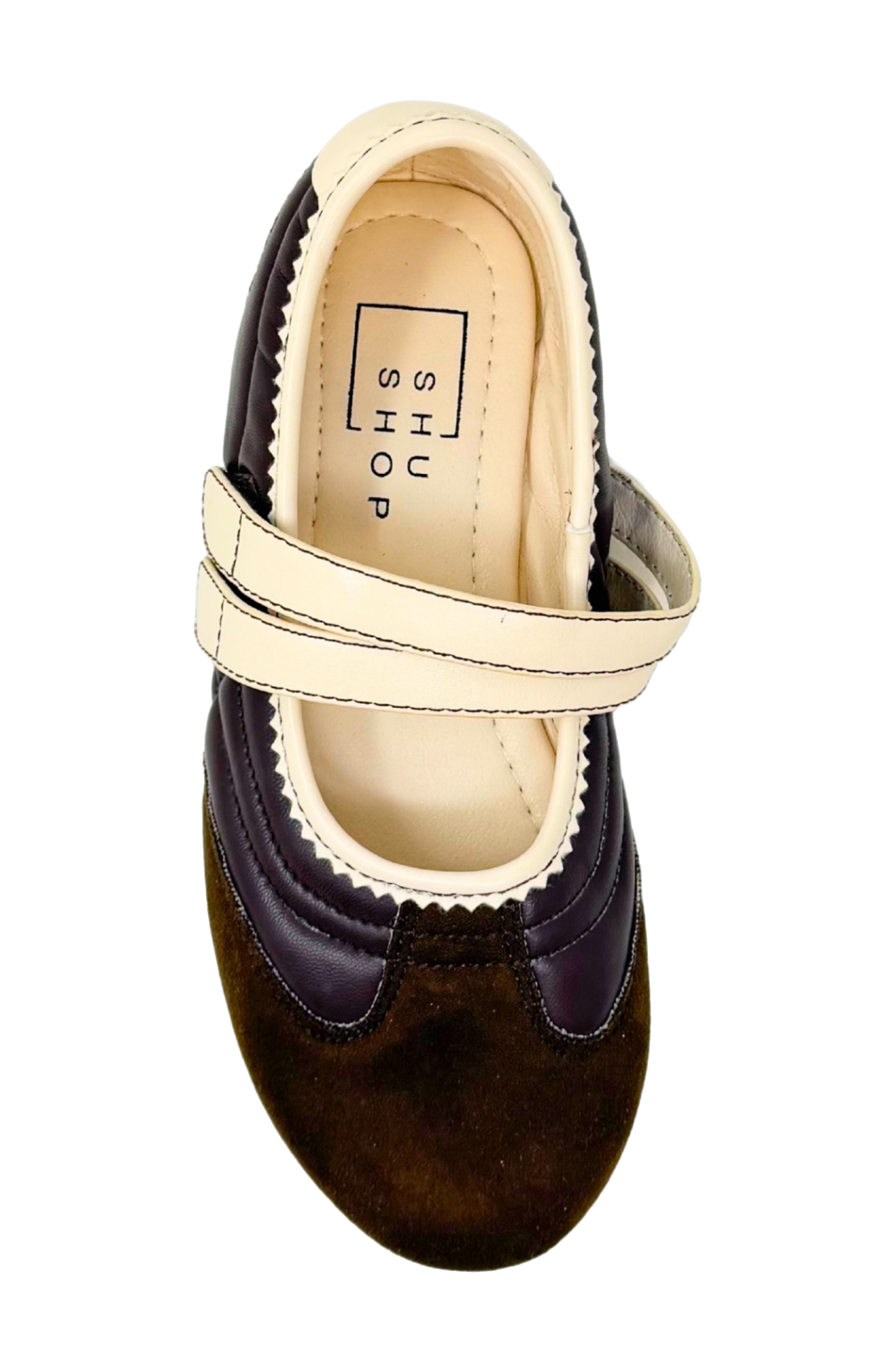 Kids' Salome Mini Mary Jane Sneaker, Alternate, color, BROWN