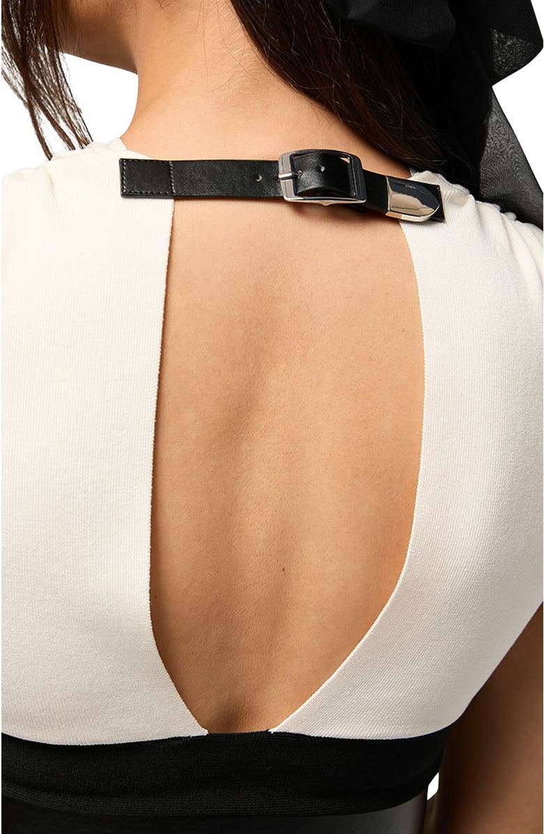 WeWoreWhat Belted Midi Dress, Alternate, color,