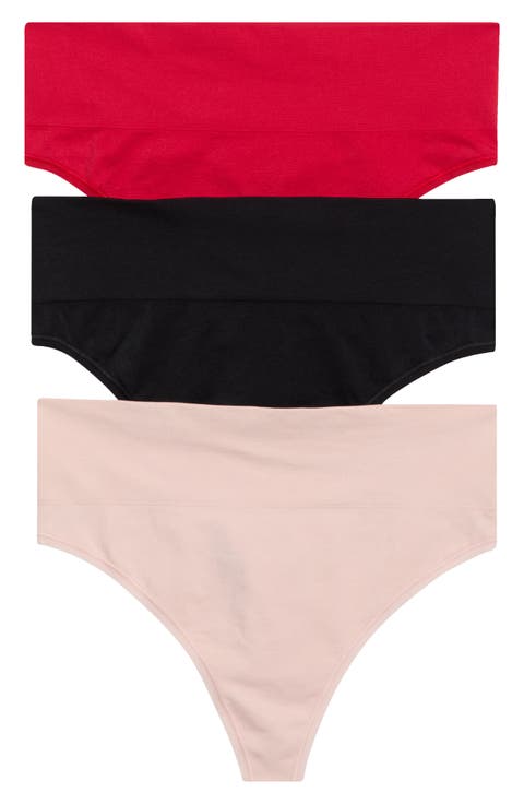 3-Pack Seamless Thongs