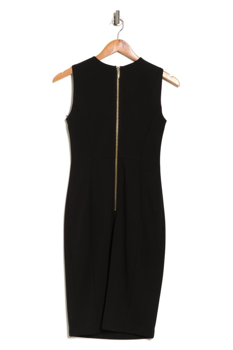 Sleeveless Sheath Dress, Alternate, color, BLACK