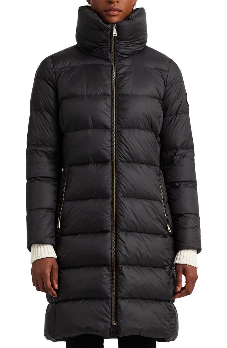 Lauren Ralph Lauren Hooded Down Puffer Coat, Alternate, color,