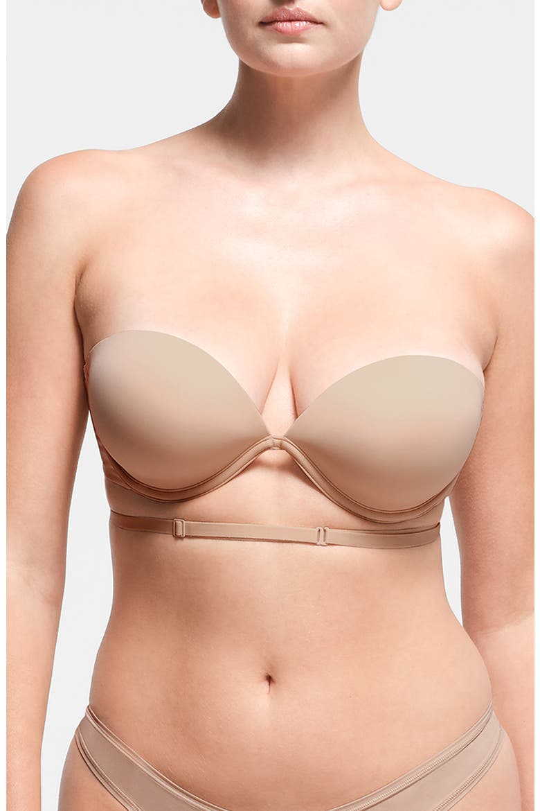 Underwire Multi-Way Bra, Main, color, CLAY