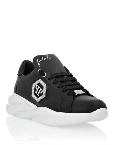 Nappa Leather Runner Crystal Fatale Women