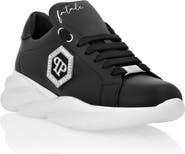 PHILIPP PLEIN Nappa Leather Runner Crystal Fatale Women