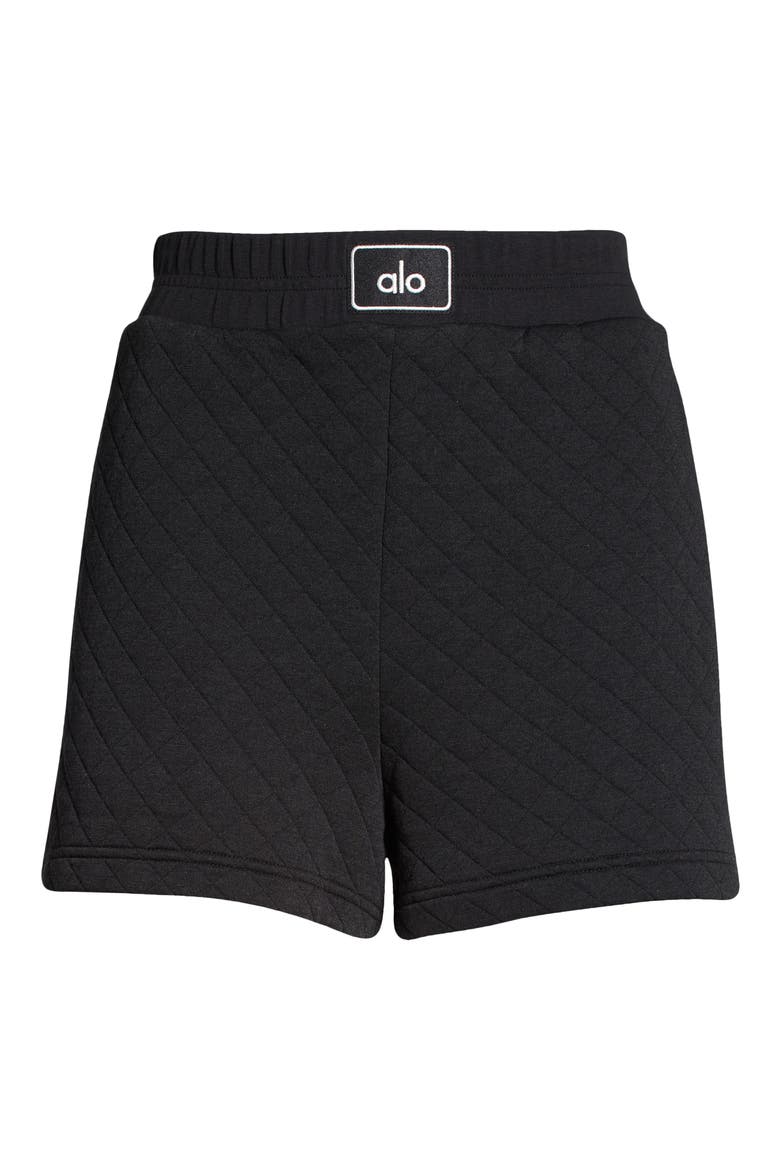 Quilted Arena Boxing Shorts, Alternate, color, BLACK