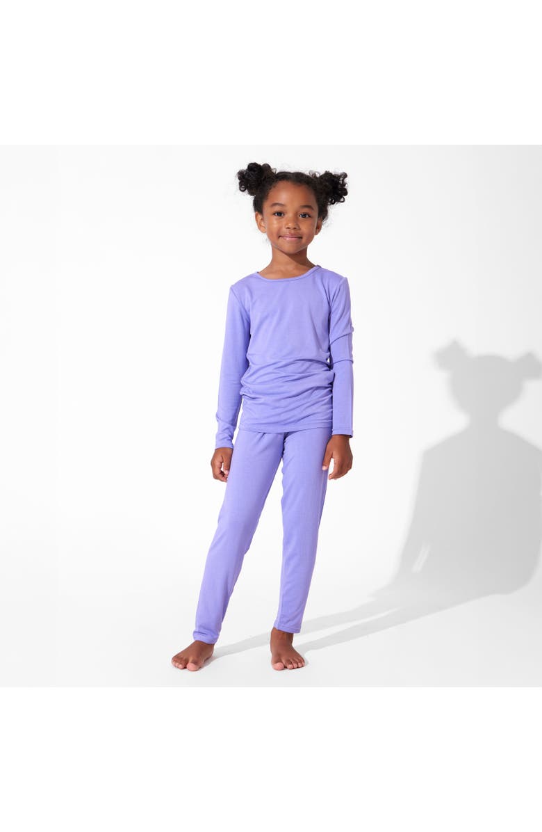 Bellabu Bear Kids' Poppin Purple Set of 2 Piece Pajamas, Alternate, color, Poppin Purple