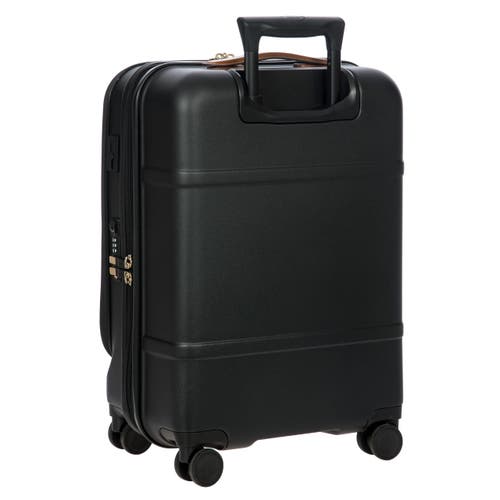 Bric's Bellagio 3.0 21" Carry-on Expandable Spinner W/pocket In Black