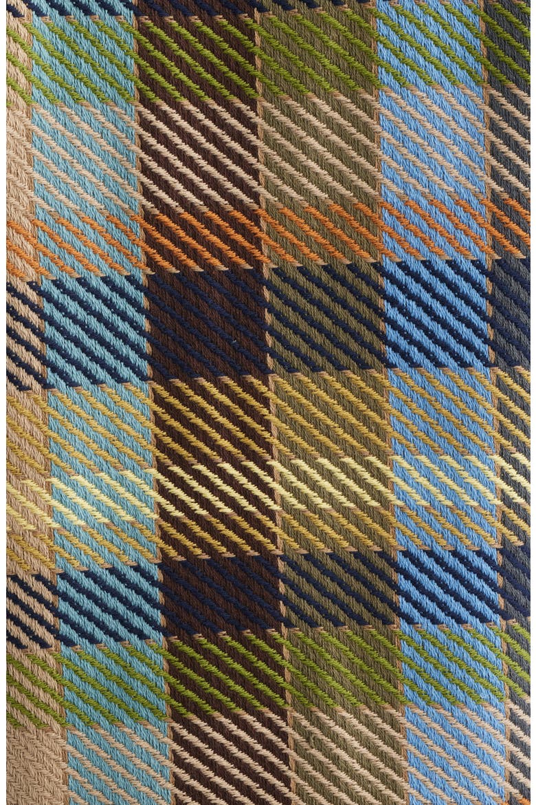Whiting Pike Check Recycled Cotton Blend Overshirt, Alternate, color, KHAKI / MULTI
