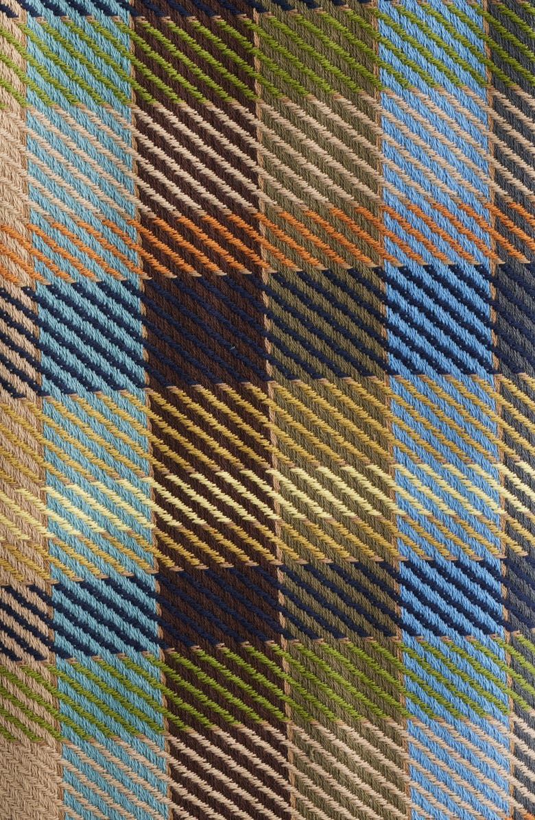 Wax London Whiting Pike Check Recycled Cotton Blend Overshirt, Alternate, color, Khaki / Multi