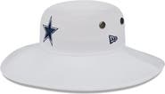 New Era Men's New Era White Dallas Cowboys 2023 NFL Training Camp Panama Bucket Hat