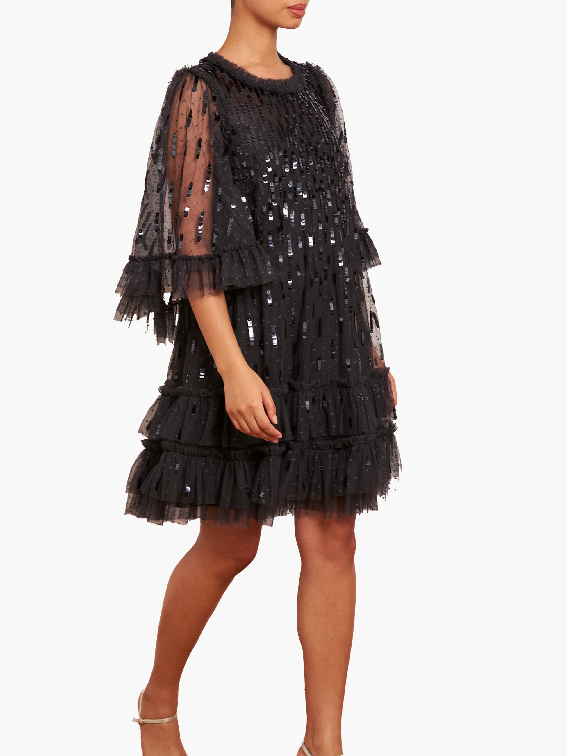 Sequin Dash Mini Dress