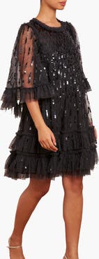 Needle & Thread Sequin Dash Mini Dress