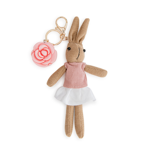 Bunny Bag Charm and Lip Balm