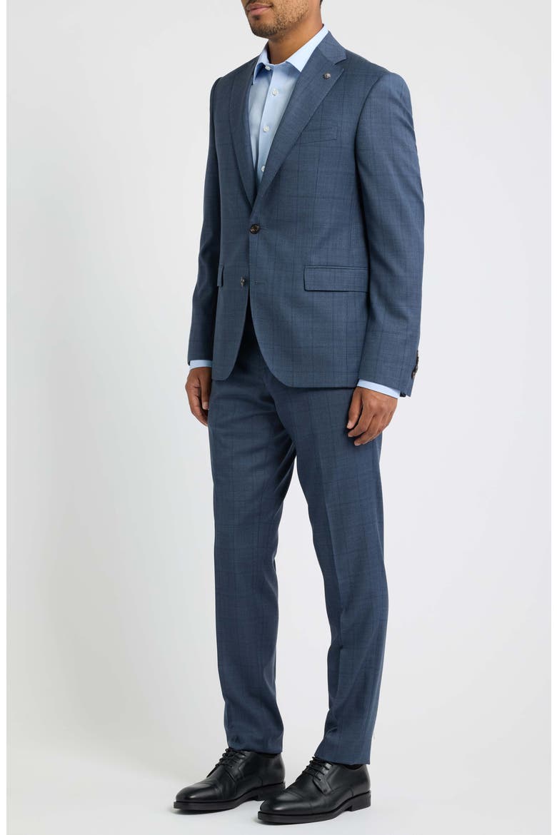 Essence Wool Suit, Alternate, color, BLUE
