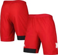 adidas Men's adidas Scarlet Nebraska Huskers Training Shorts