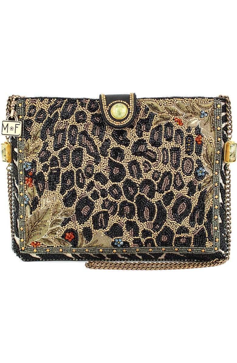 Mary Frances Accessories Untamed Crossbody Handbag, Main, color, Black