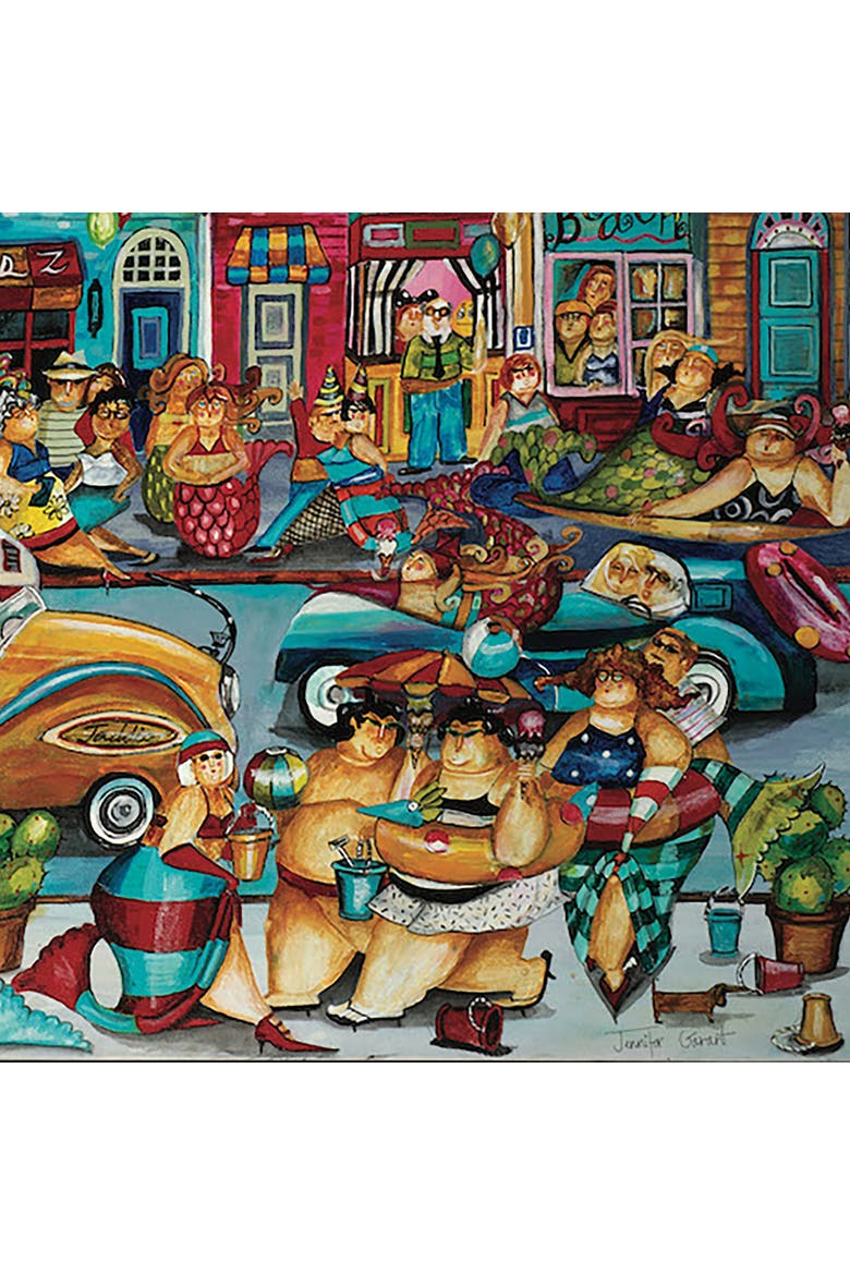 Bathtub Beach by Jennifer Garant, 24 x 30 Inches, 1000 Piece Puzzle, Alternate, color, Multicolored