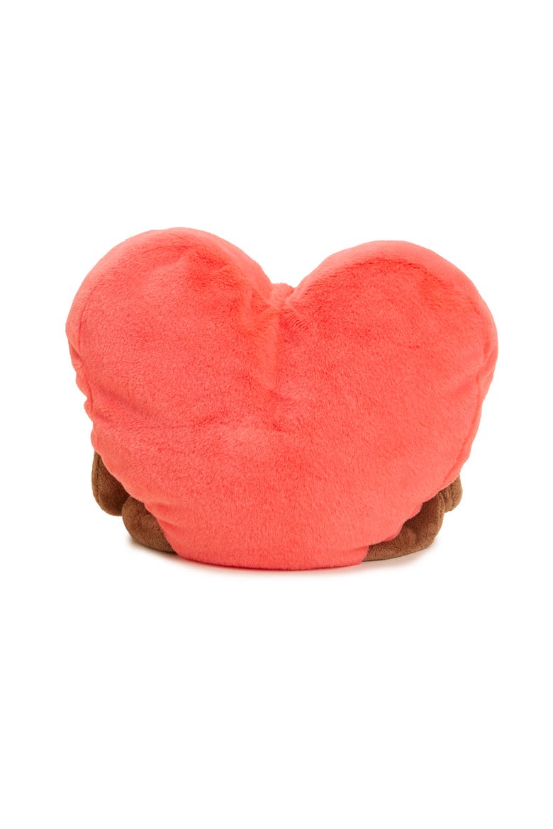 Heart Plush Toy, Alternate, color, Bright Red
