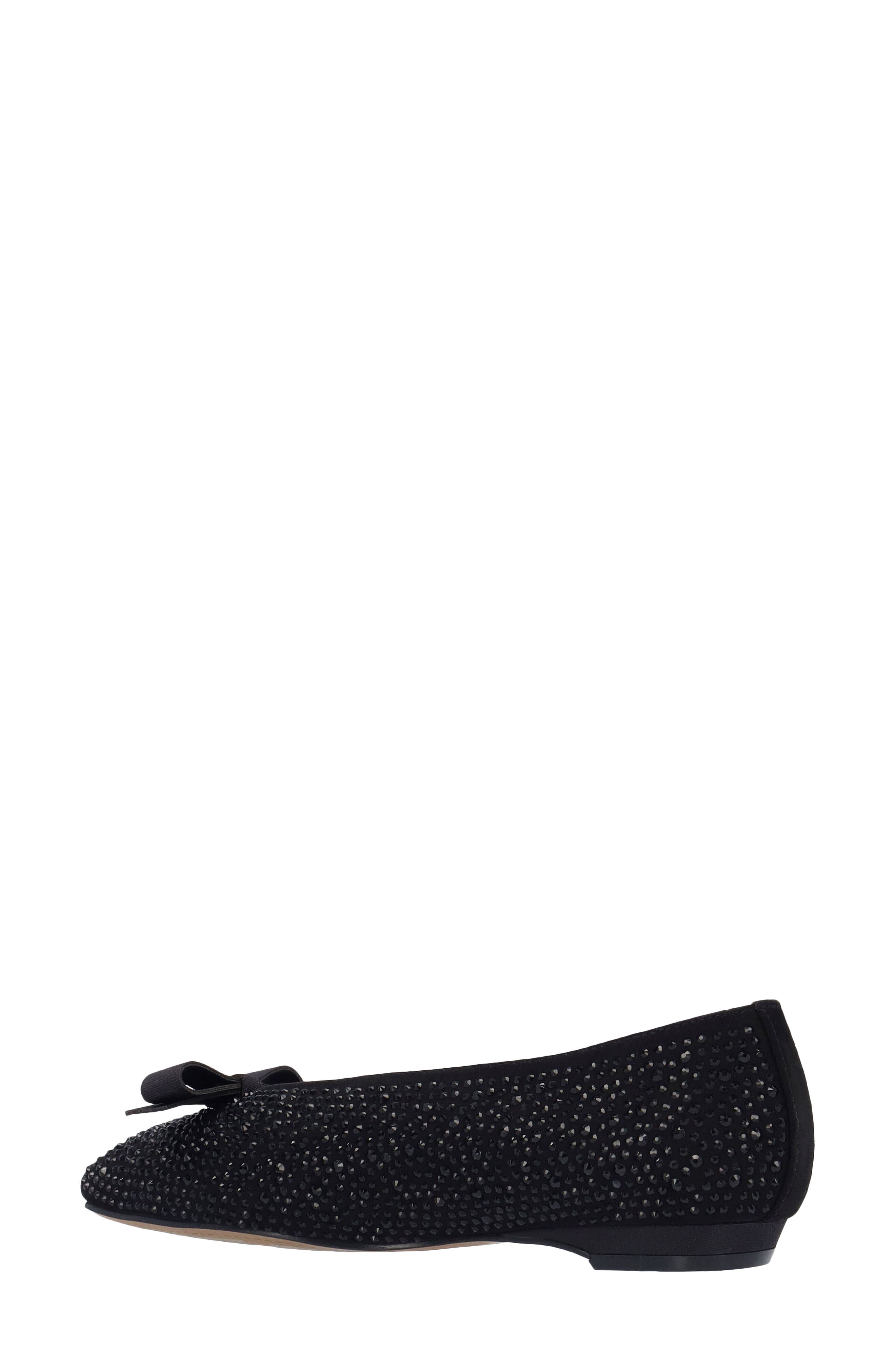 J. Reneé Fentan Ballet Flat, Alternate, color, Black