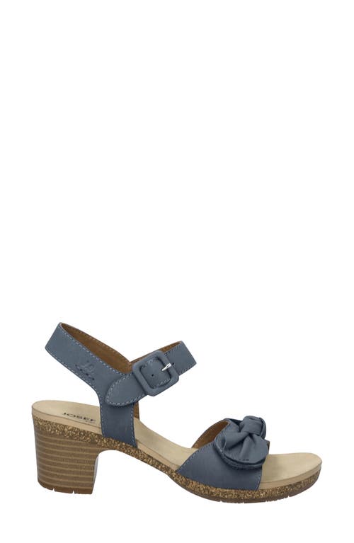 Josef Seibel Grace Sandal In Azur