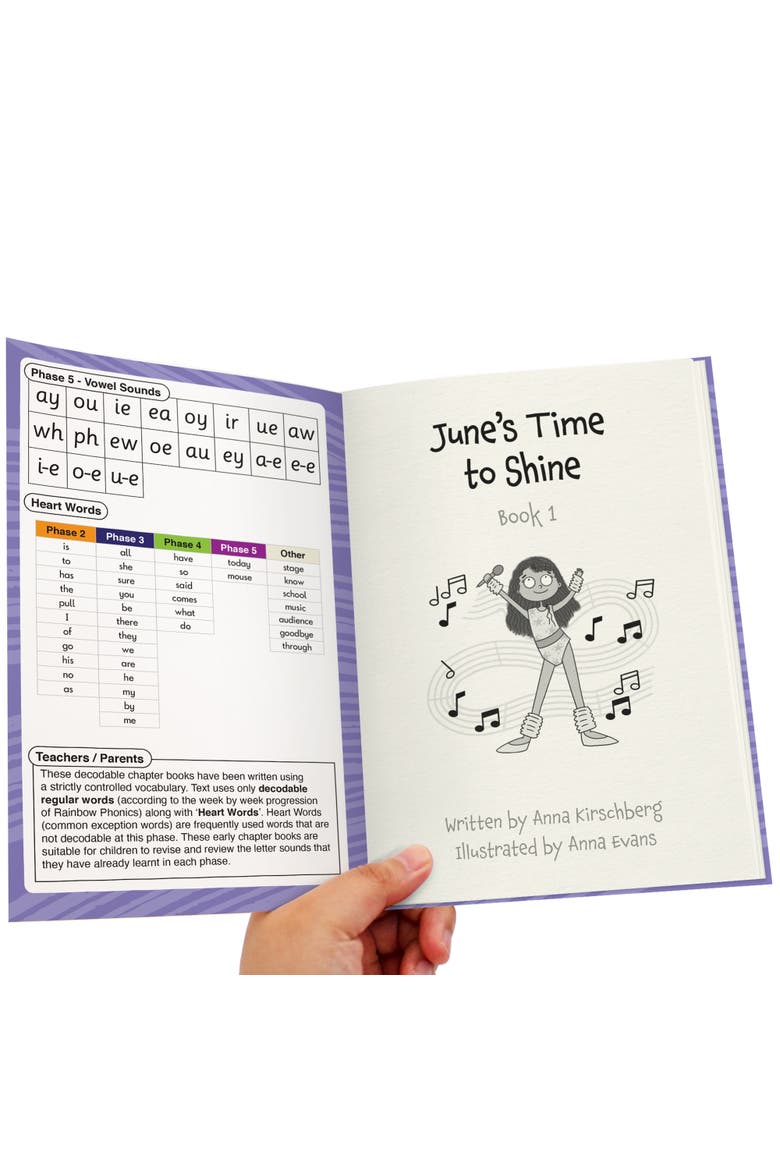 June Bloom Phase 5 Books, 6 Stories, Alternate, color, Multicolored