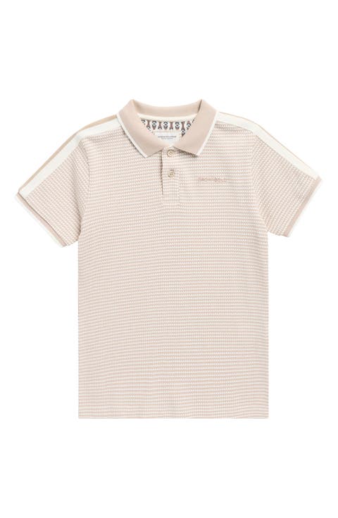 Kids' Tipped Cotton Knit Polo (Little Kid)
