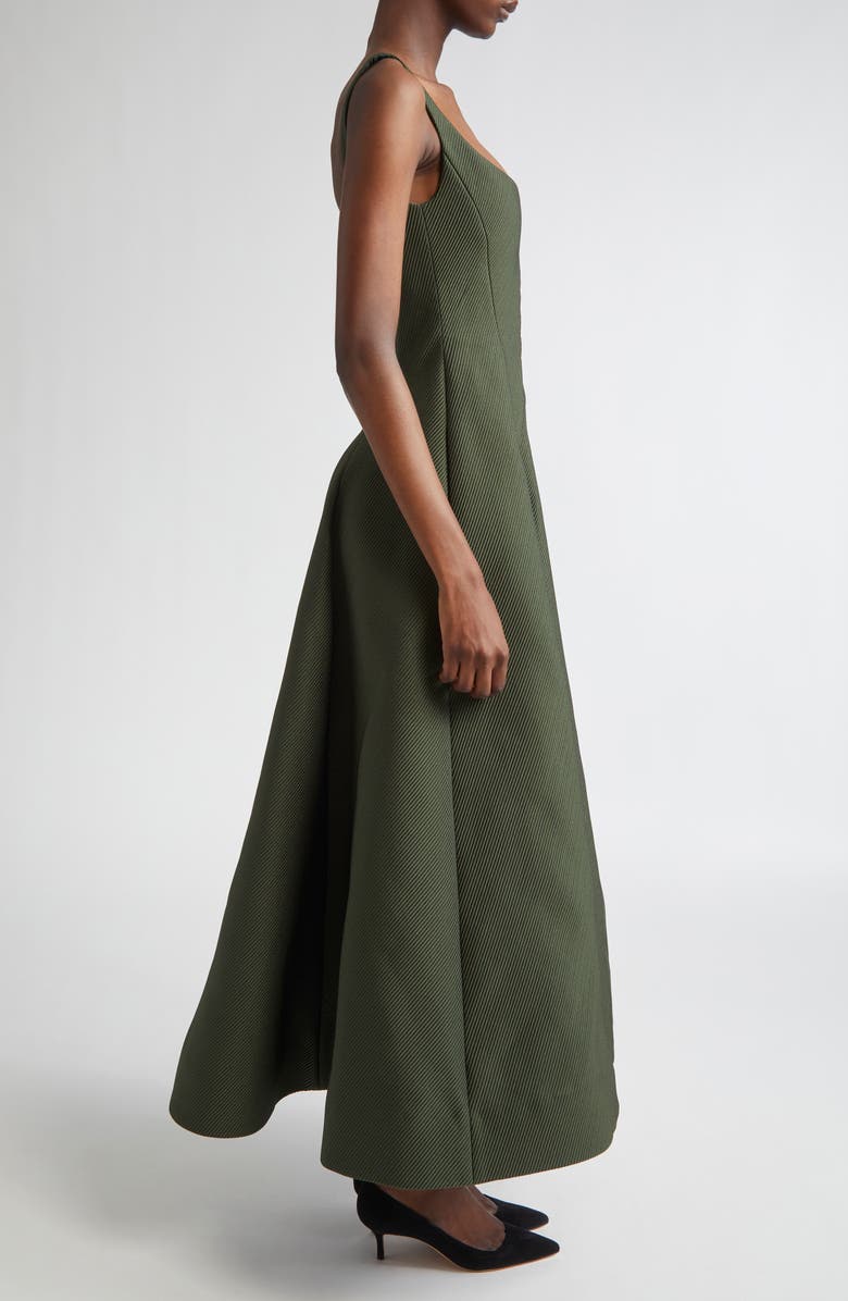 Lela Rose Fit & Flare Midi Dress, Alternate, color, 