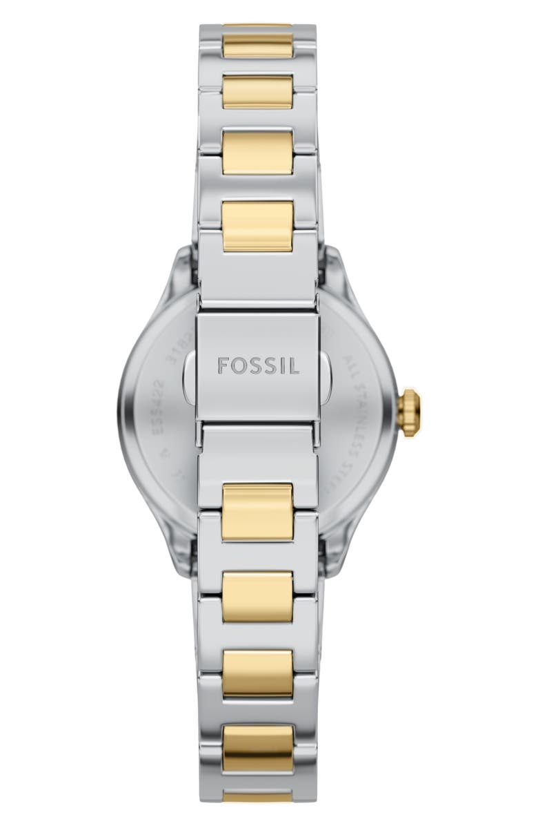 Fossil Gilmore Bracelet Watch, 28mm, Alternate, color, Two-Tone