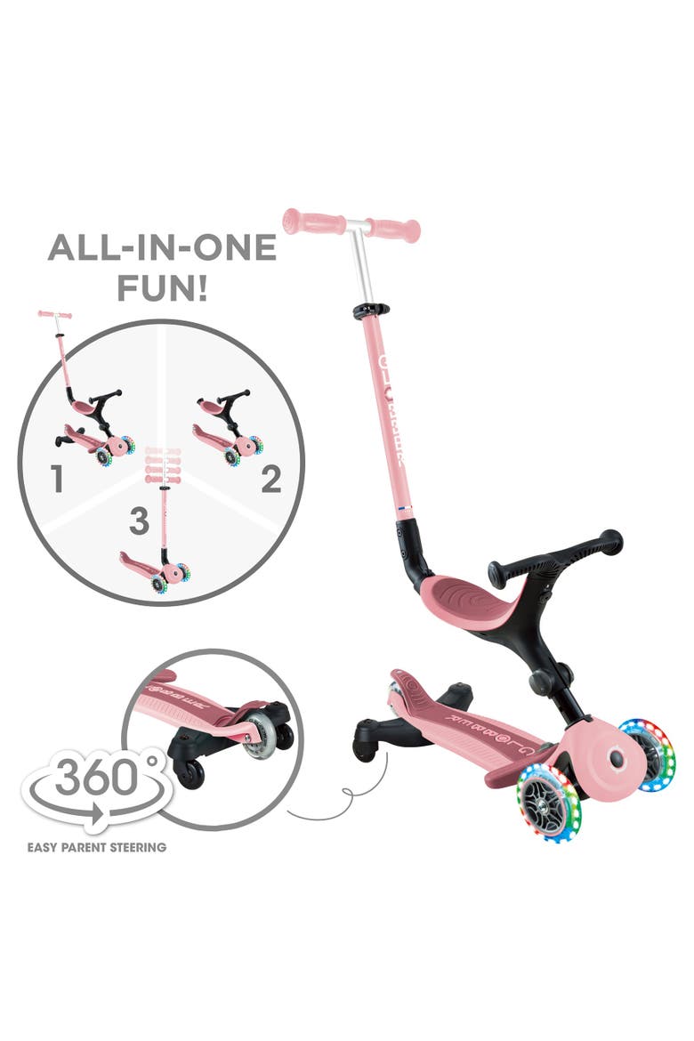 Go Up Active 360 Scooter, Alternate, color, Pastel Pink