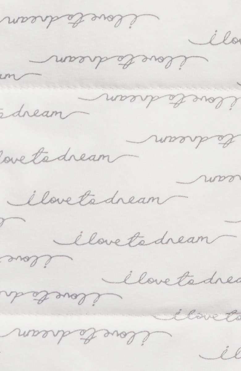 LOVE TO DREAM Swaddle Up<sup
™</sup
 2.5 TOG Quilted Dream Stretch Cotton Swaddle, Alternate, color, White