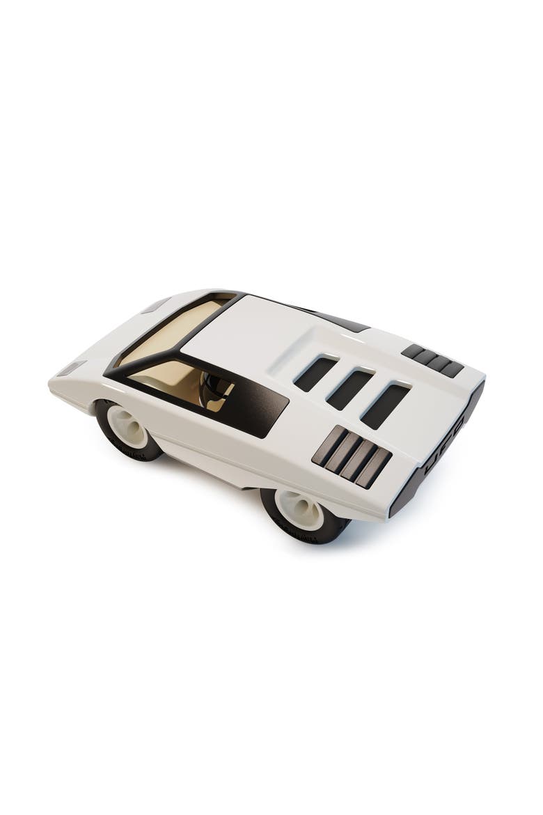 Ufo Car, Main, color, Glossy deep jet White