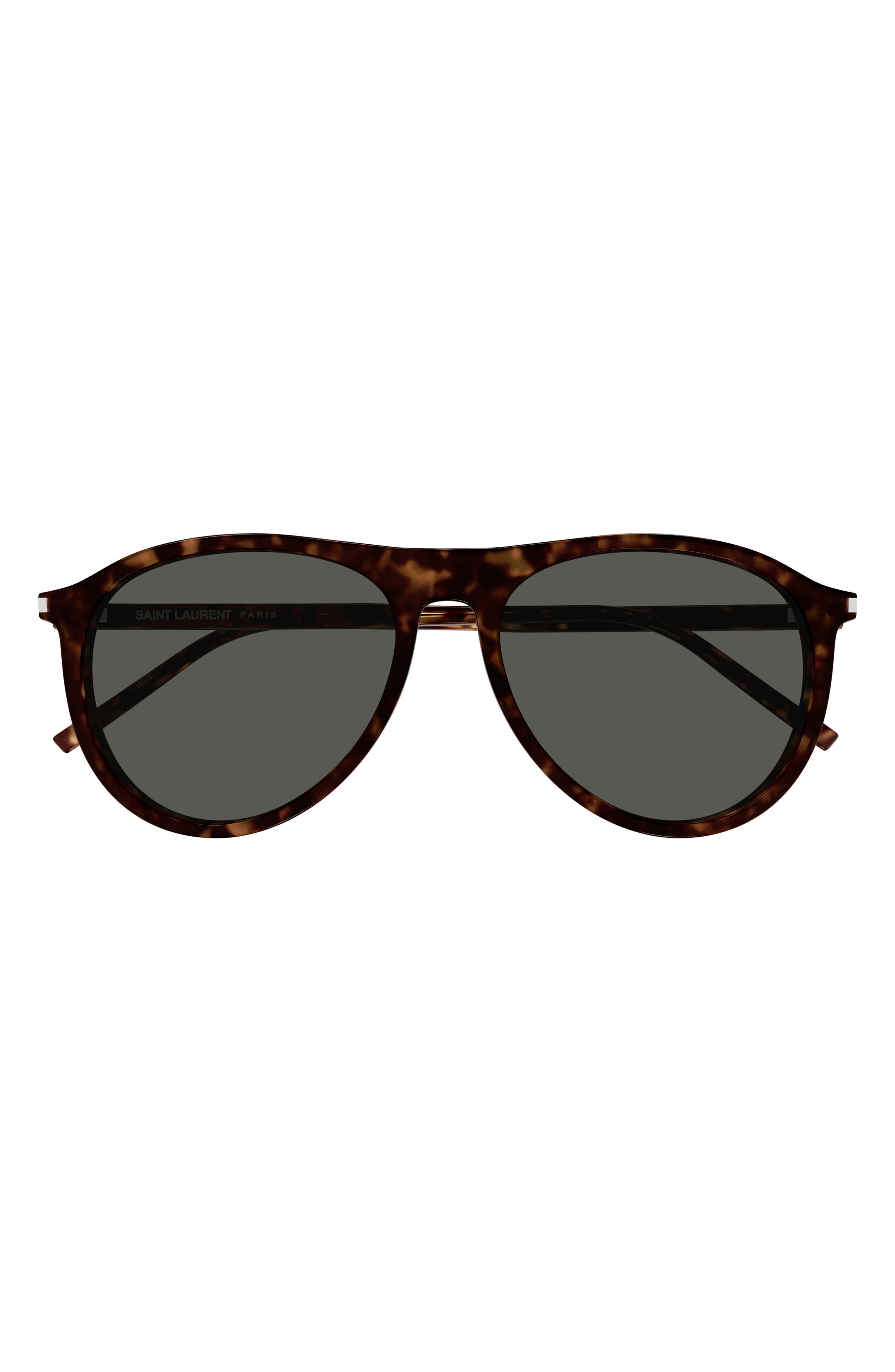 Saint Laurent 56mm Pilot Sunglasses