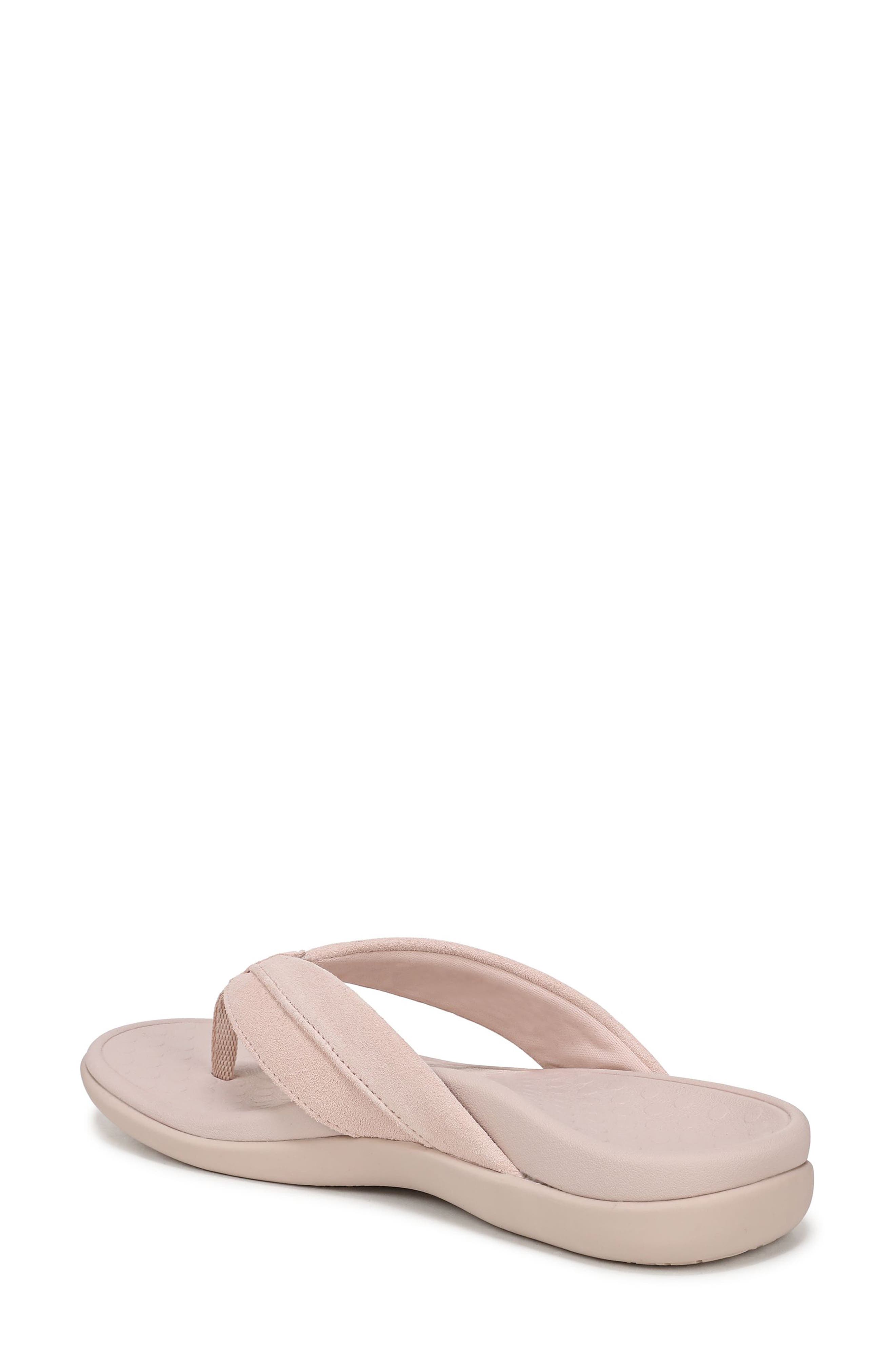 Vionic Shore Flip Flop, Alternate, color, Cameo Rose