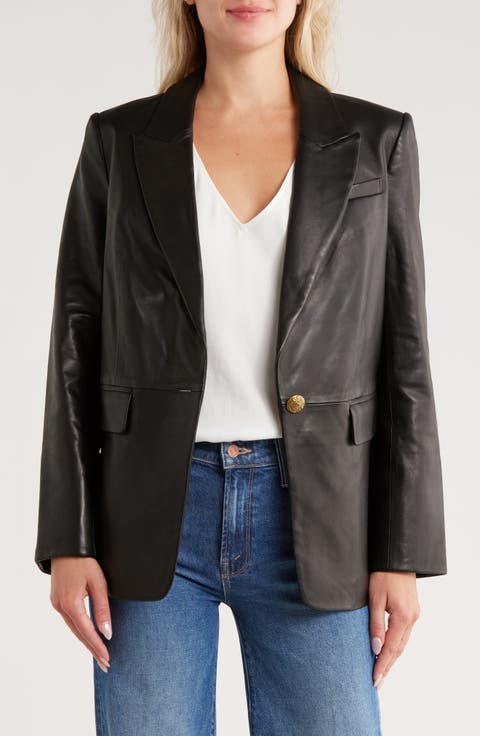 Vega Leather Dickey Jacket