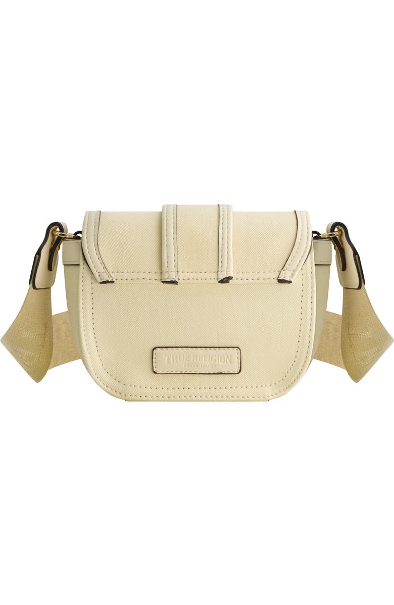 True Religion Mini Flap Crossbody Bag with Iconic U-Logo, Alternate, color,