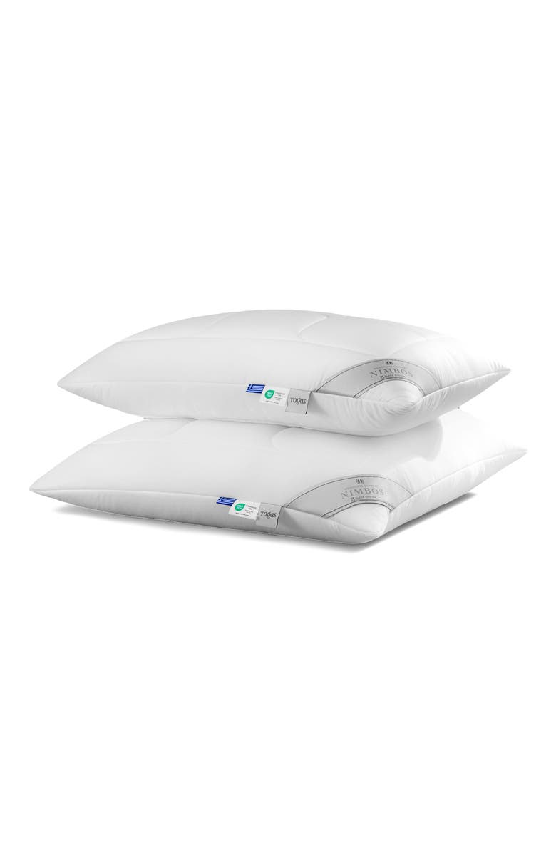 Togas Nimbos Pillow, Alternate, color, White
