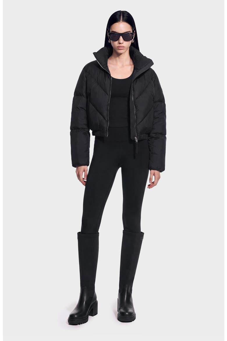 Anslie Down Puffer, Alternate, color, Black