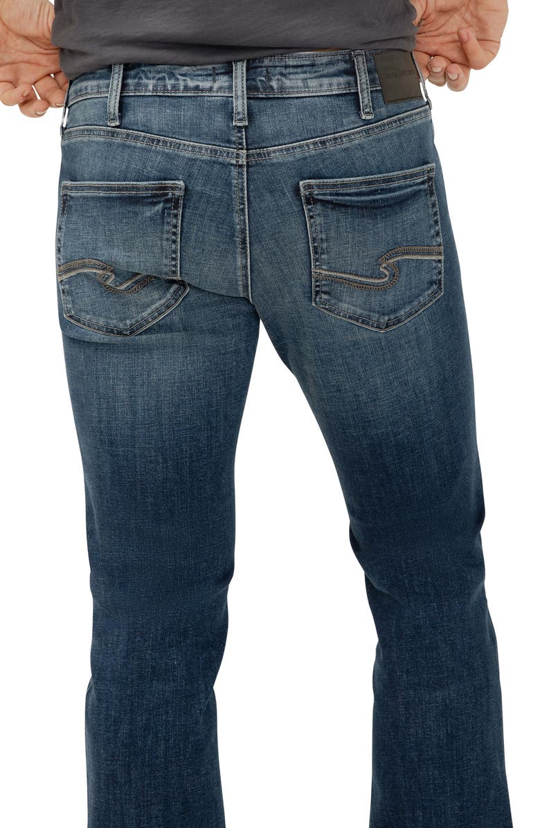 Silver Jeans Co. Allan Slim Straight Leg Jeans, Alternate, color, Ace