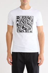 T.R. PREMIUM 3D Ripple Graphic T-Shirt