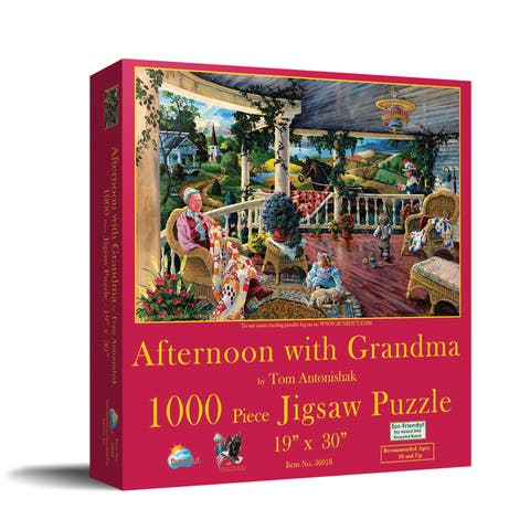 Afternoon with Grandma 1000 piece Jigsaw Puzzle for Adults