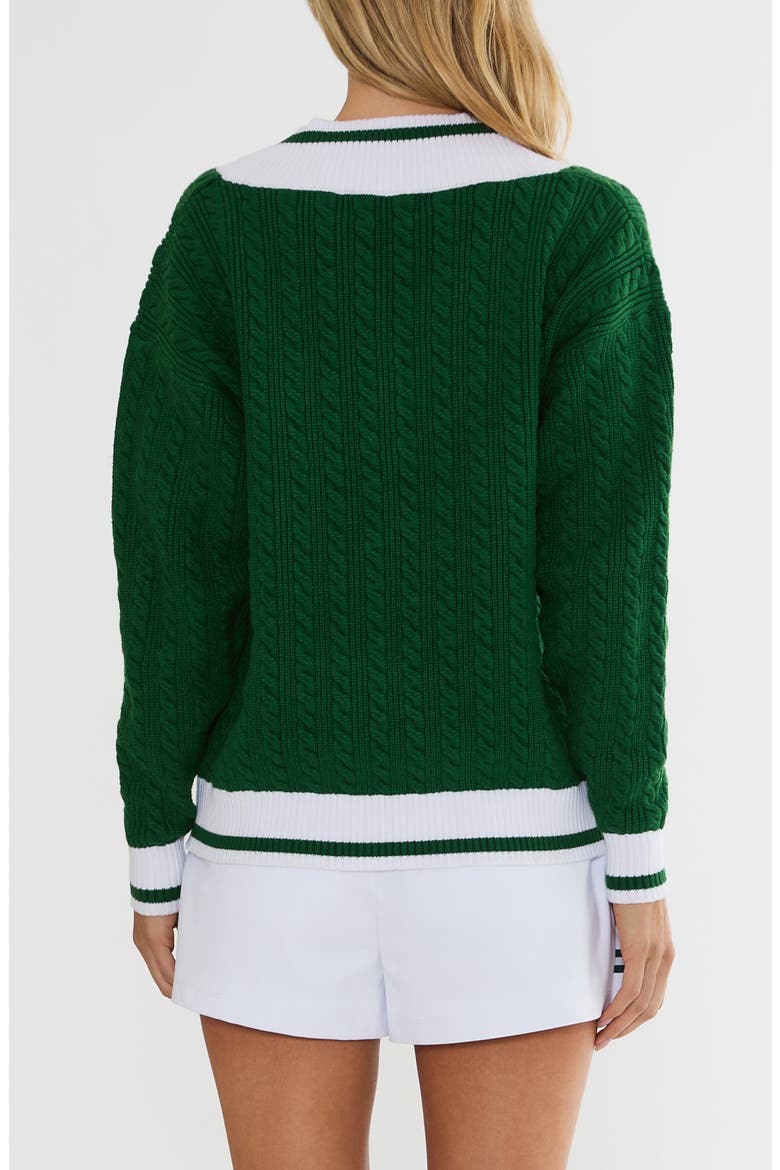 Montana Cable Stitch Sweater, Alternate, color, PUTTING GREEN