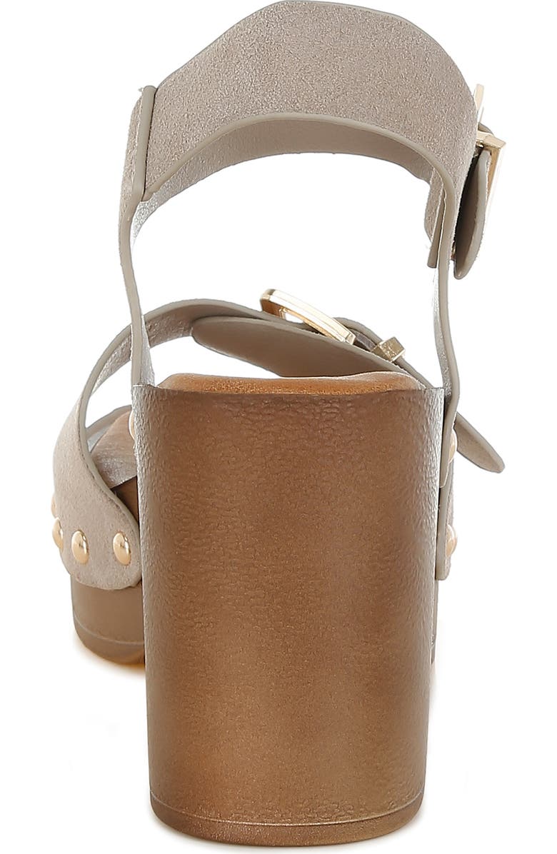 Rag & Co Lhasa Platform Sandal, Alternate, color, Beige