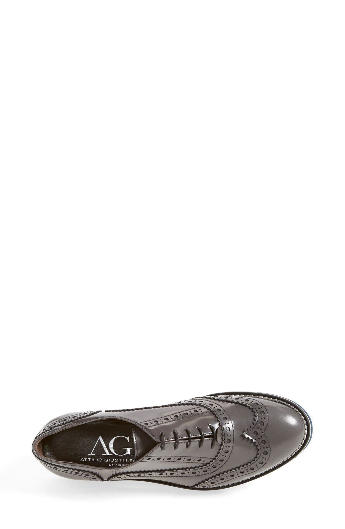 AGL Attilio Giusti Leombruni Brogue Oxford, Alternate, color, 