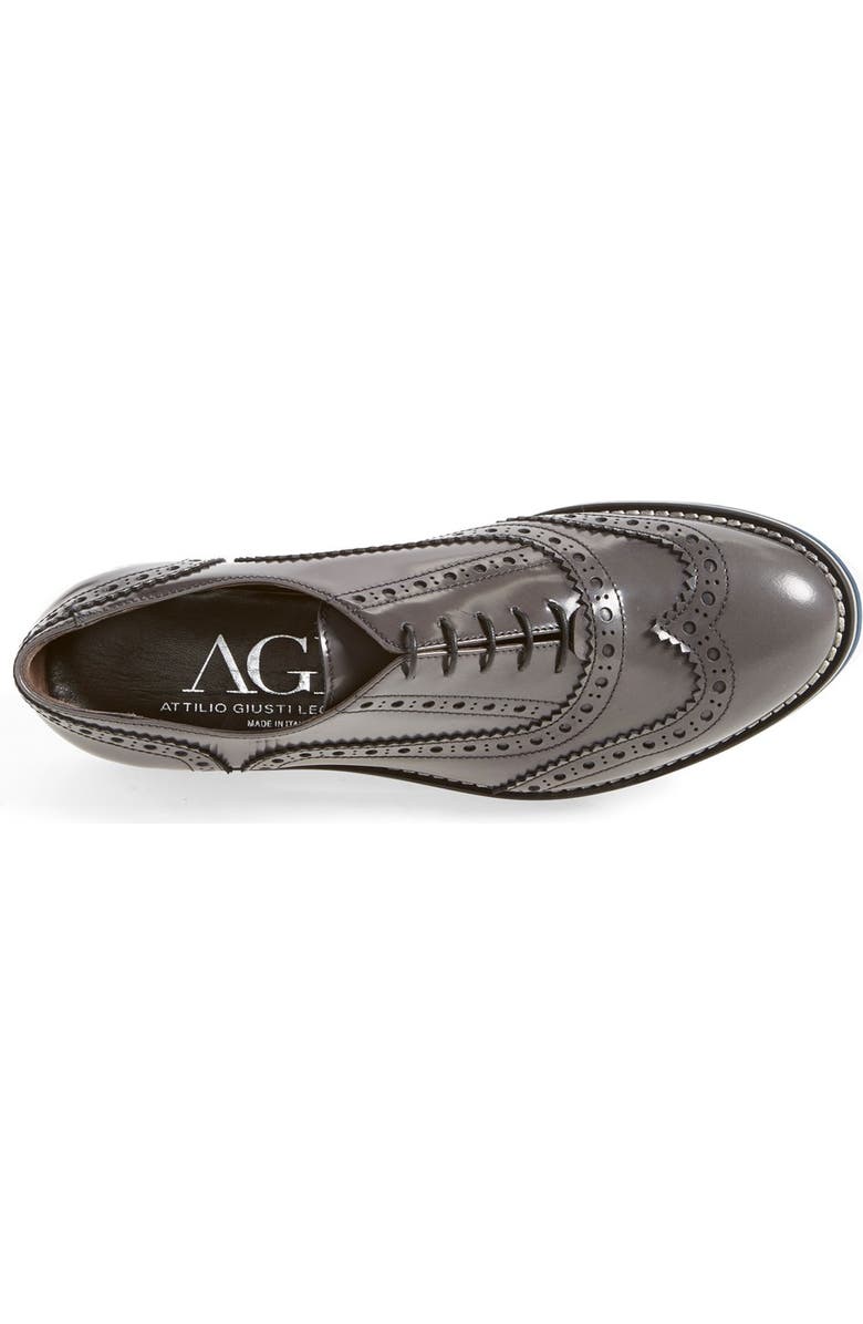 AGL Attilio Giusti Leombruni Brogue Oxford, Alternate, color,