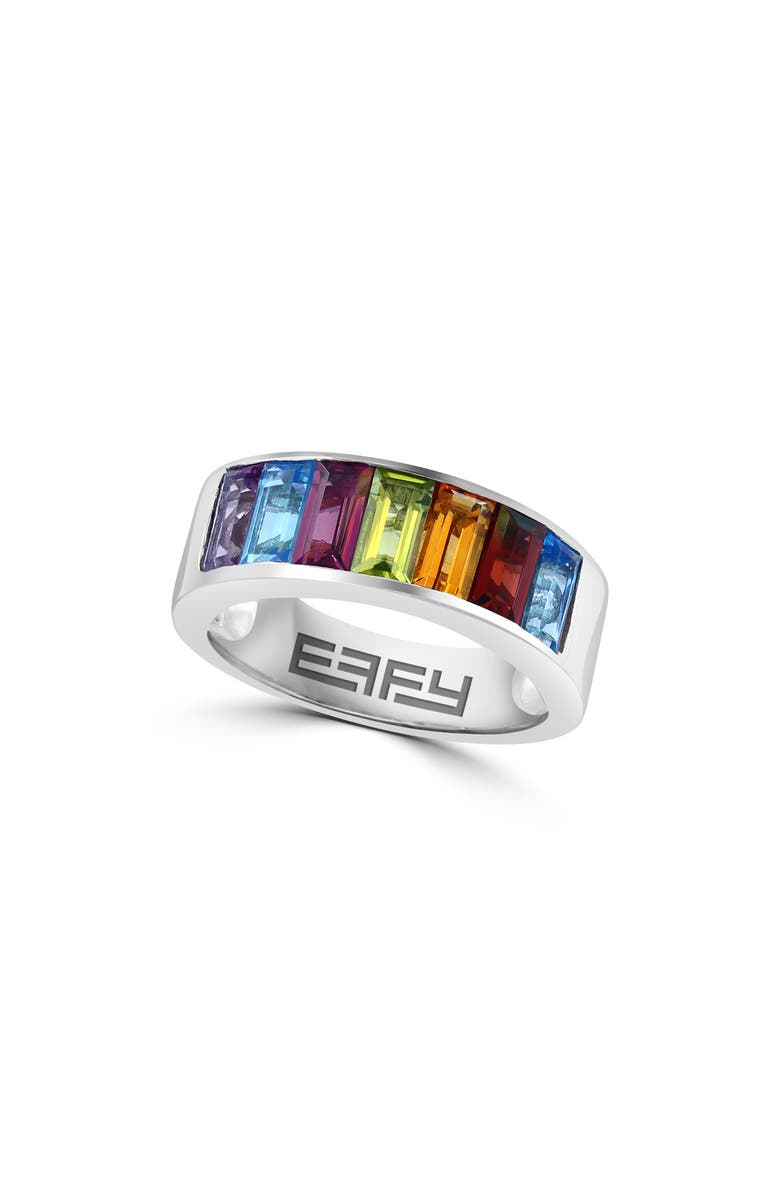 EFFY Sterling Silver Stone Band Ring, Main, color,