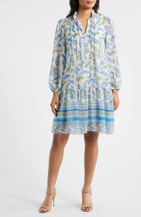 Float Long Sleeve Dress